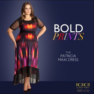 Brand New NWT IGIGI PATRICIA MAXI DRESS 26/28